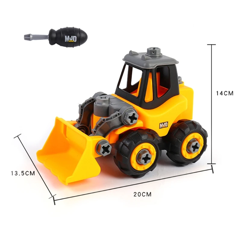 

1Pcs Baby Classic Simulation Engineering Car Toy Excavator Model Tractor Toy Dump Truck Model Toy Vehicles Mini Gift for Boy