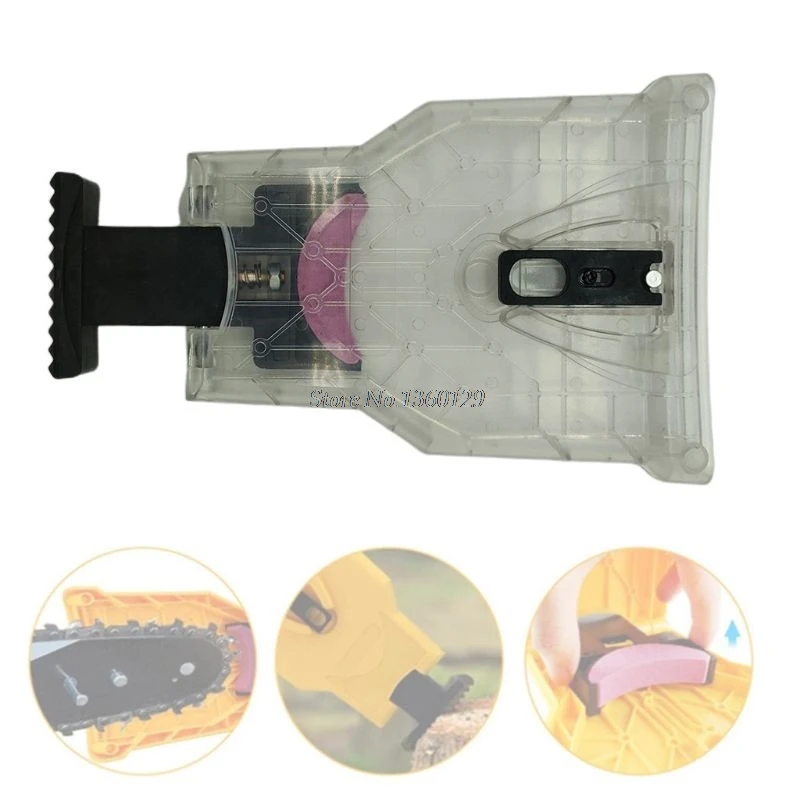 

Chainsaw Teeth Sharpener Sharpens Portable Durable Easy File PowerSharp Bar-Mount Fast Grinding Chainsaw Chain Sharpener Tool