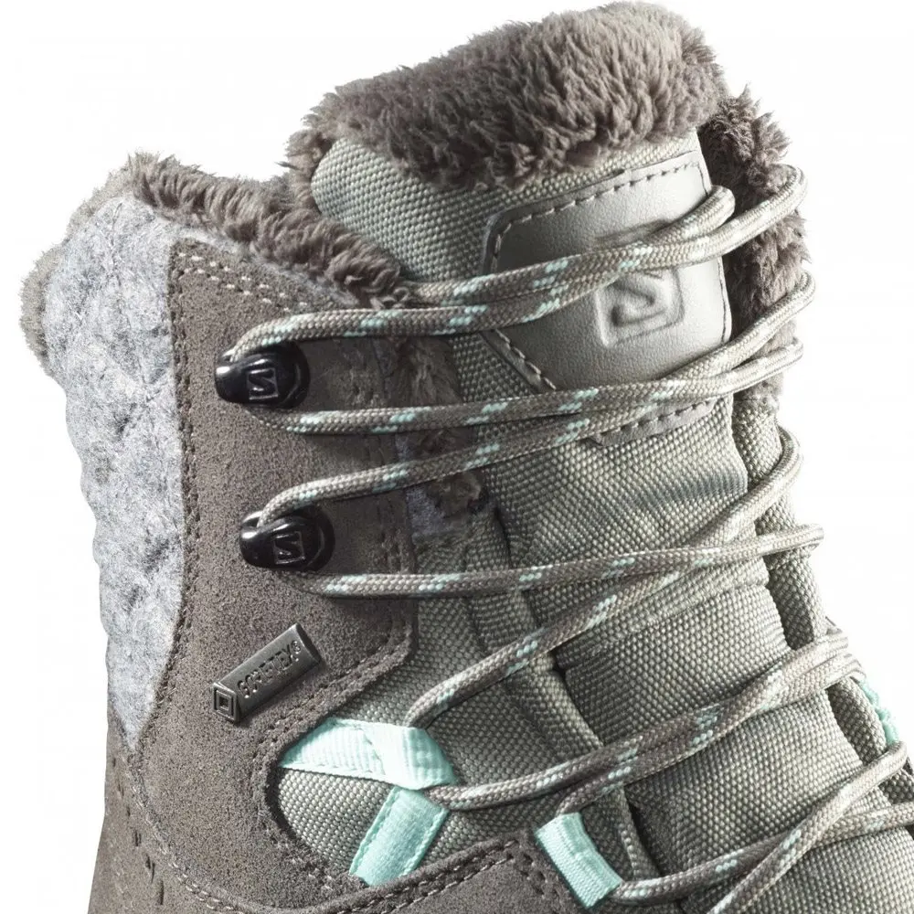 Женские ботинки трекинговые Salomon ELLIPSE WINTER GTX городские зимние | Спорт и