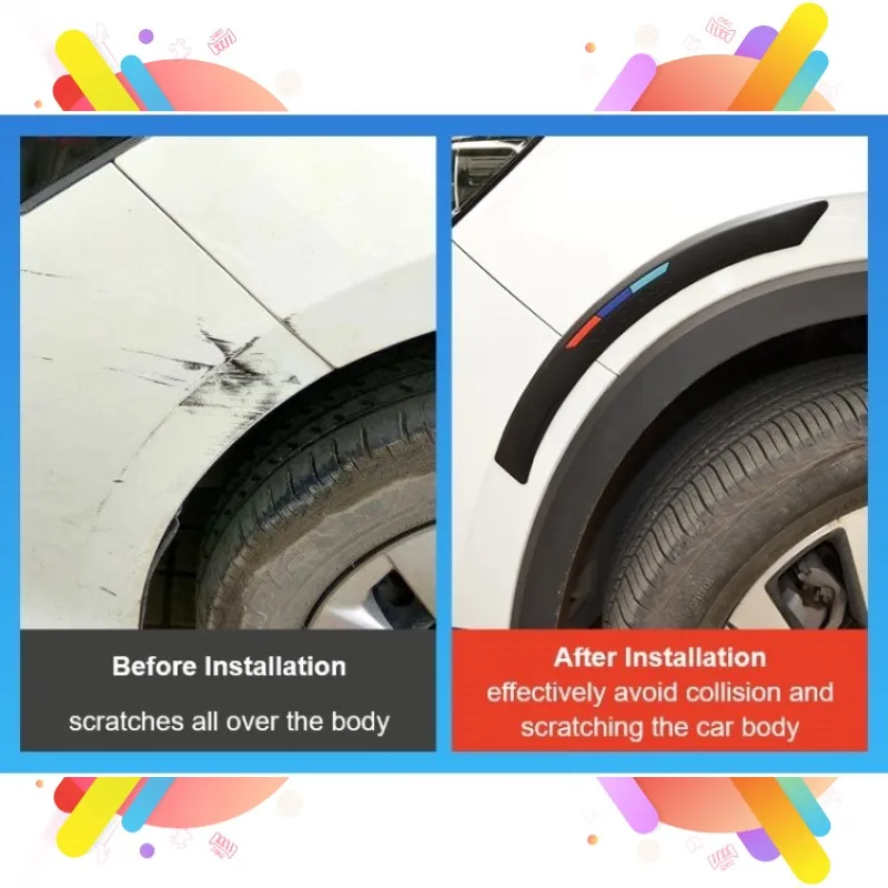 Автомобильная Резиновая полоса для защиты от столкновений универсальная защита