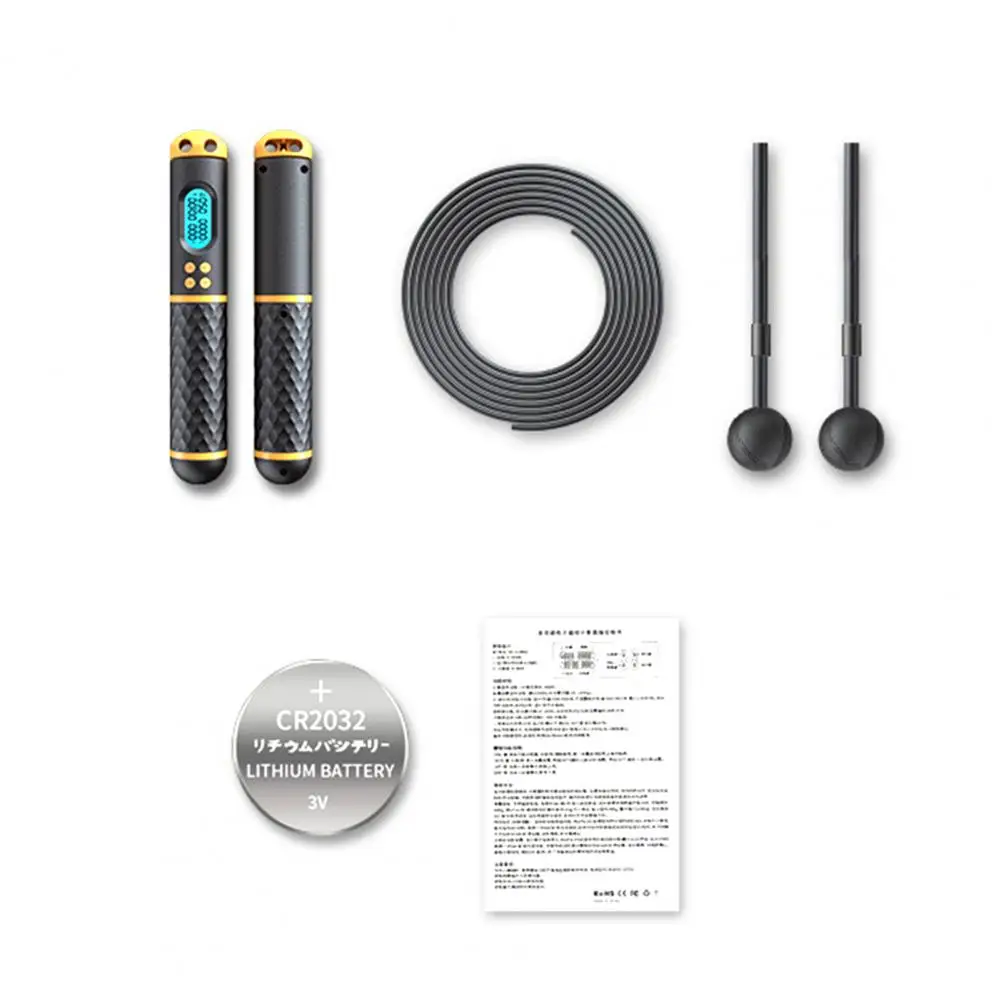 

Jump Rope Adjustable Smart Counting Plastic Accurate Tangle-Free Training Skipping Rope for Outdoor