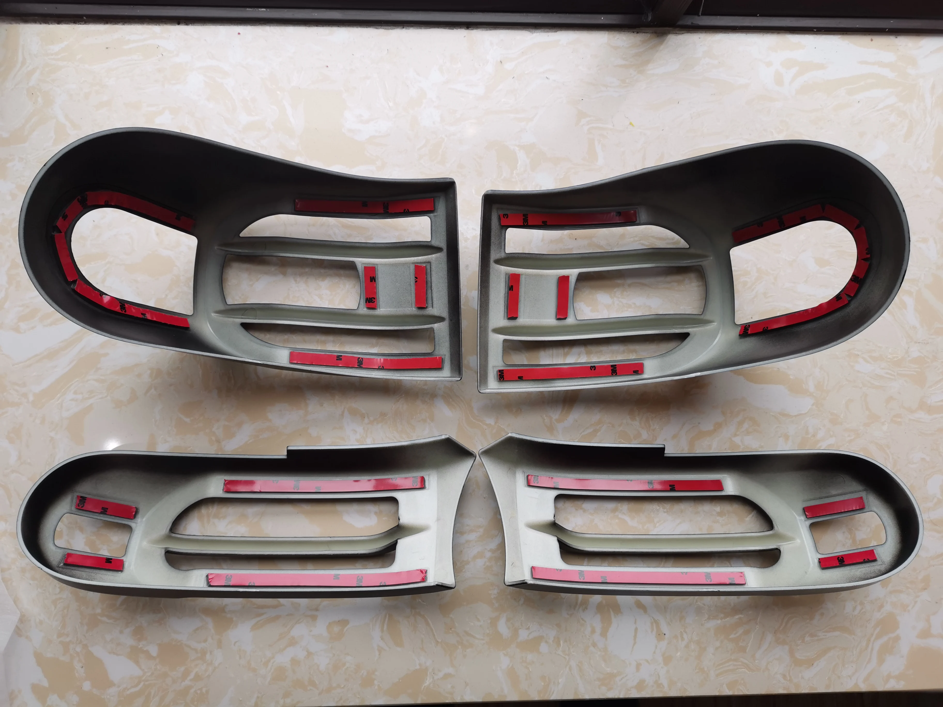 

Car Accessories Tail Light Frame Fog Lamp Cover Trims for Toyota Land Cruiser FJ 2007-2020