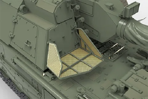 MENG TS-012 1/35 Немецкий самоходный гаубиватель Panzerhaubitze 2000 комплект пластиковых