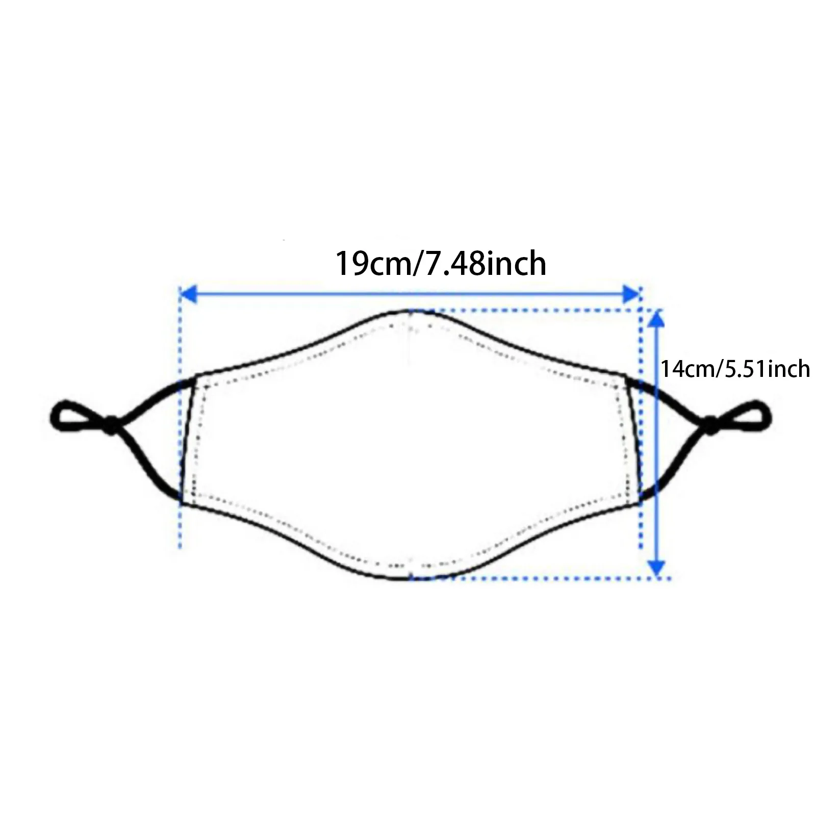 

1PC Cotton Funny Washable Mouth Mask Dustproof Face Mouth Mask Cartoon Face Reusable Fabric Bear Fashion Smile Party Mask