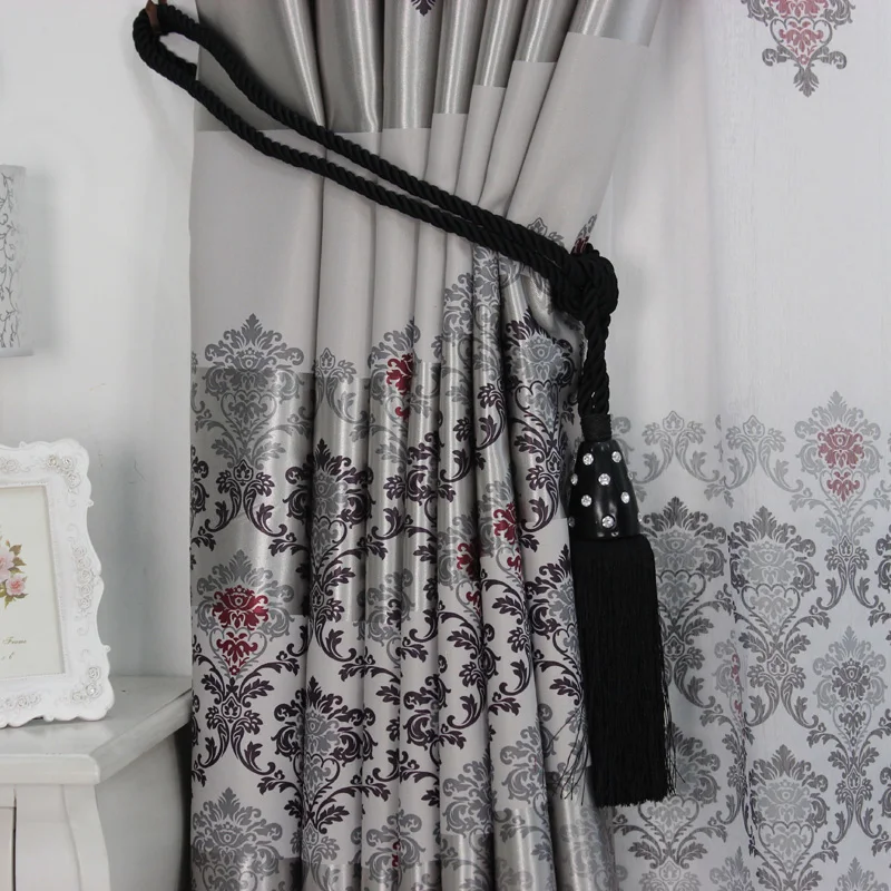 Европейские шторы для гостиной столовой спальни современные минималистичные