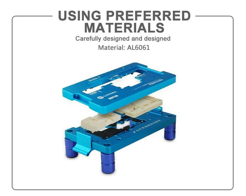 Солнечный тестер iSocket для зажима материнской платы iPhone XS MAX двухслойная тестовая