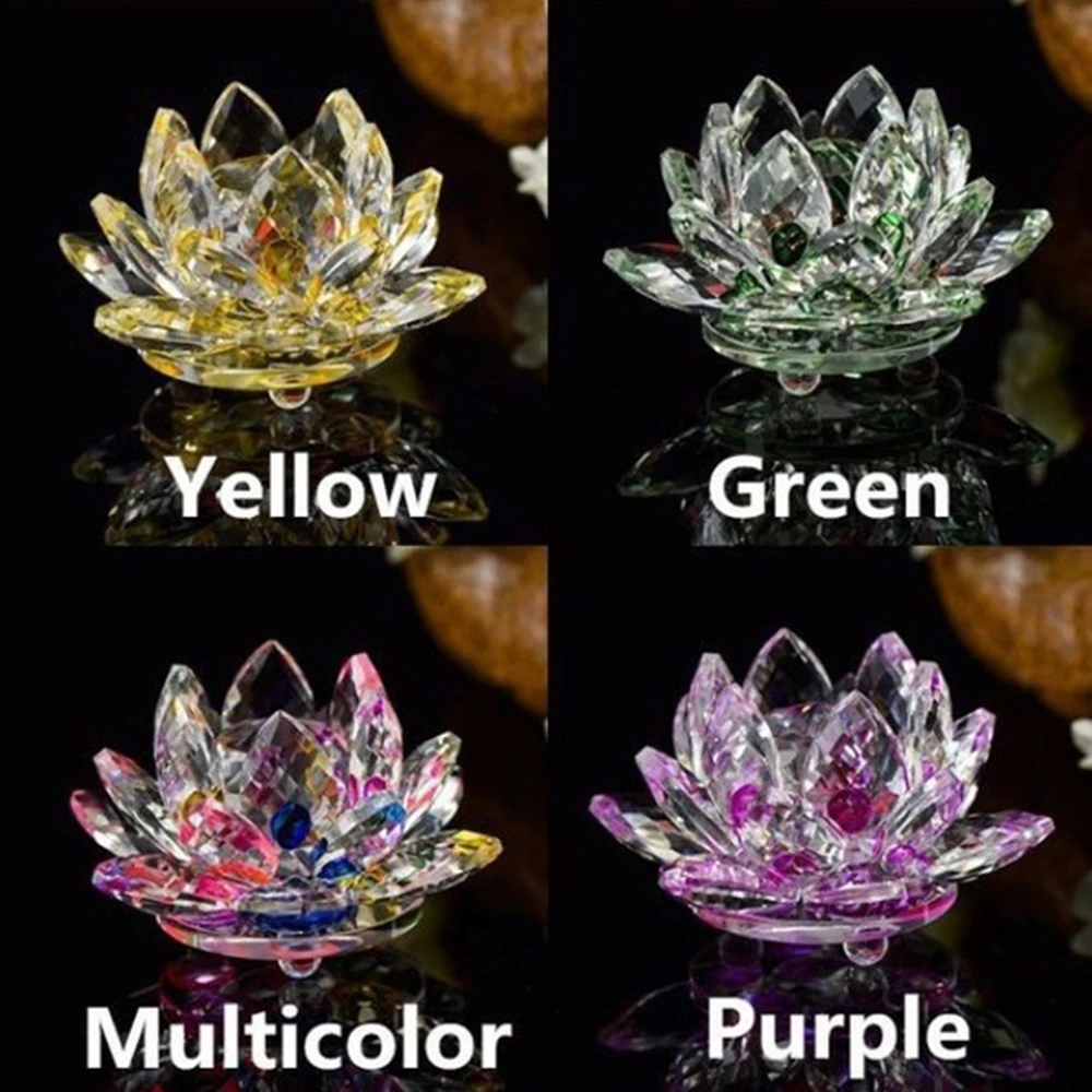 Хрустальный цветок лотоса хрустальные украшения свадебные европейские