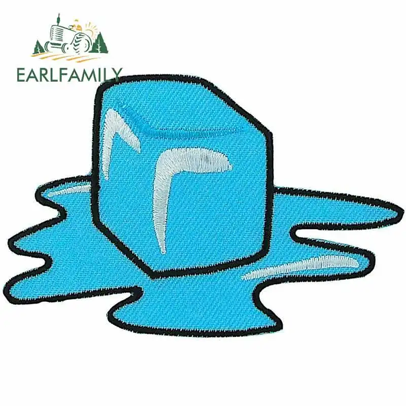 EARLFAMILY 13 см x 8 6 для ледяного Куба аппликация холодные креативные автомобильные