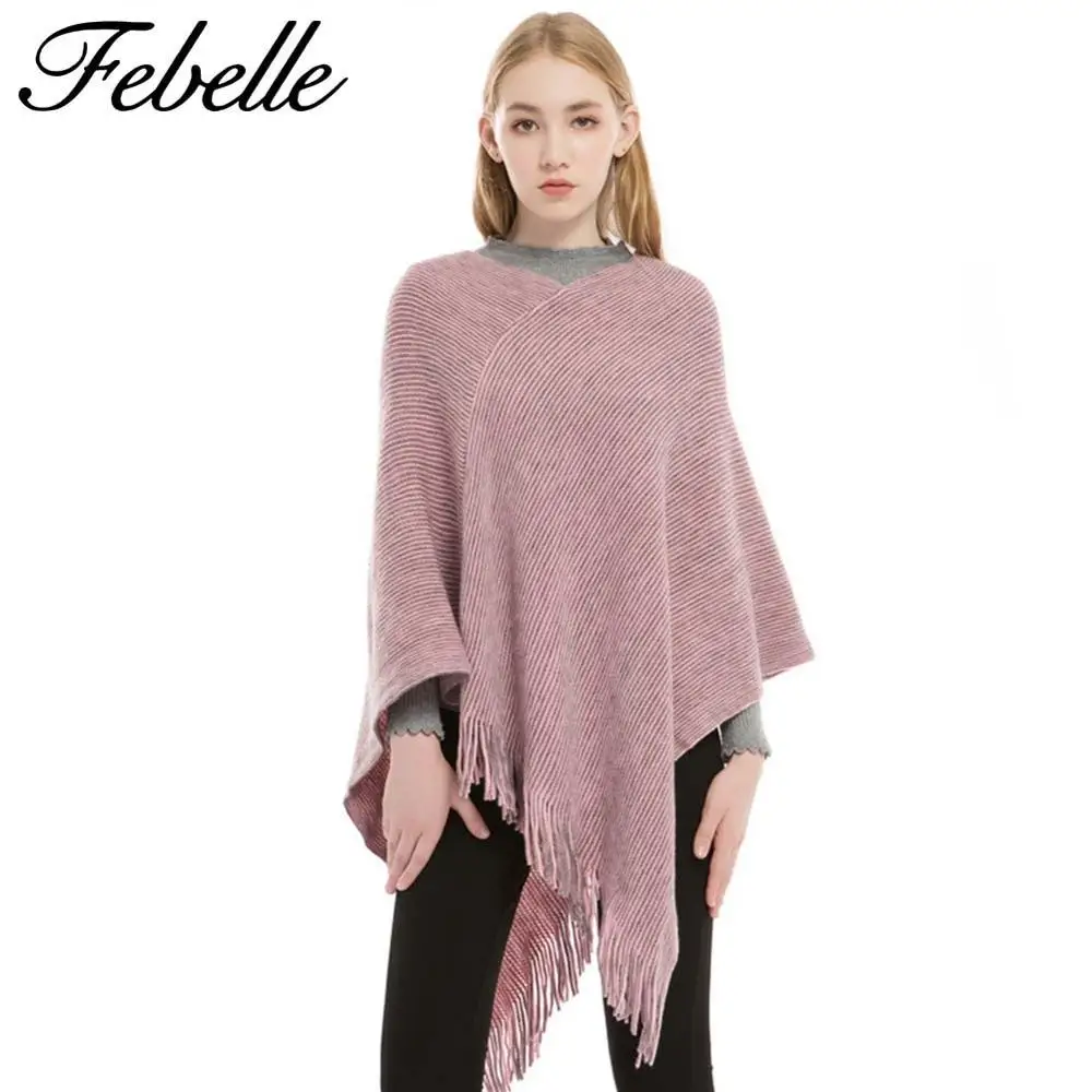 Febelle женский зимний стиль теплый кашемировый шарф платок Женский Большой