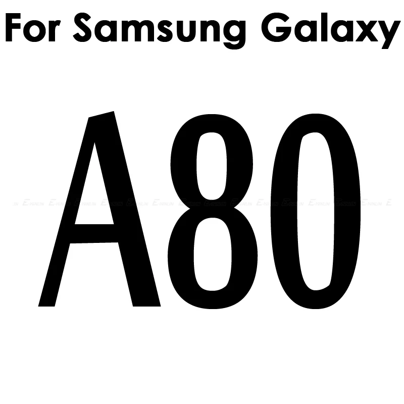 A80 Прозрачная мягкая задняя пленка из углеродного волокна для samsung Galaxy A90 A50 A60 A70 A80 A10 A20 A30 A40 M30 M20 защита заднего экрана без стекла - Цвет: A80