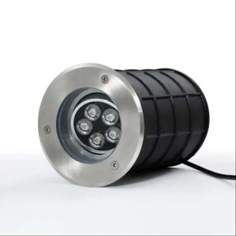 Бесплатная доставка 5x2W 10W Dimmable светодиодный наземный светильник Buriend 110V 220V DC12V