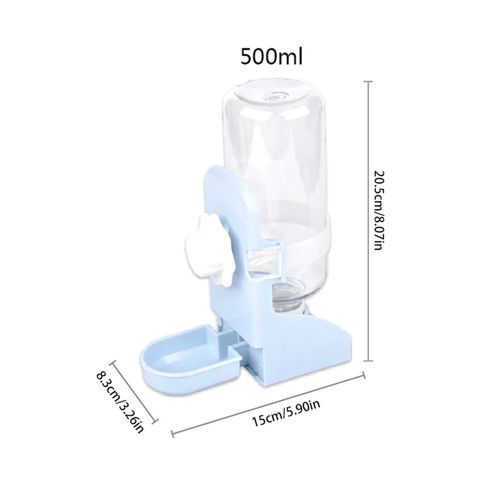 

Pet Parrots Birds Drinker Feeders Pigeon Rabbit Drinking Bowl Water Feeder Cat Dog Cage Hanging Water Dispenser Device For Pet