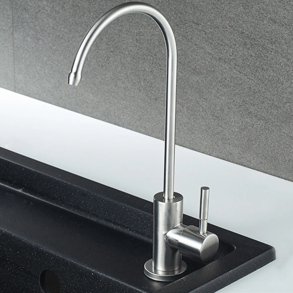 top 14 purified water faucet stainless steel reverse osmosis ro drinking water filter system faucet 360 degree rotating spout free global shipping