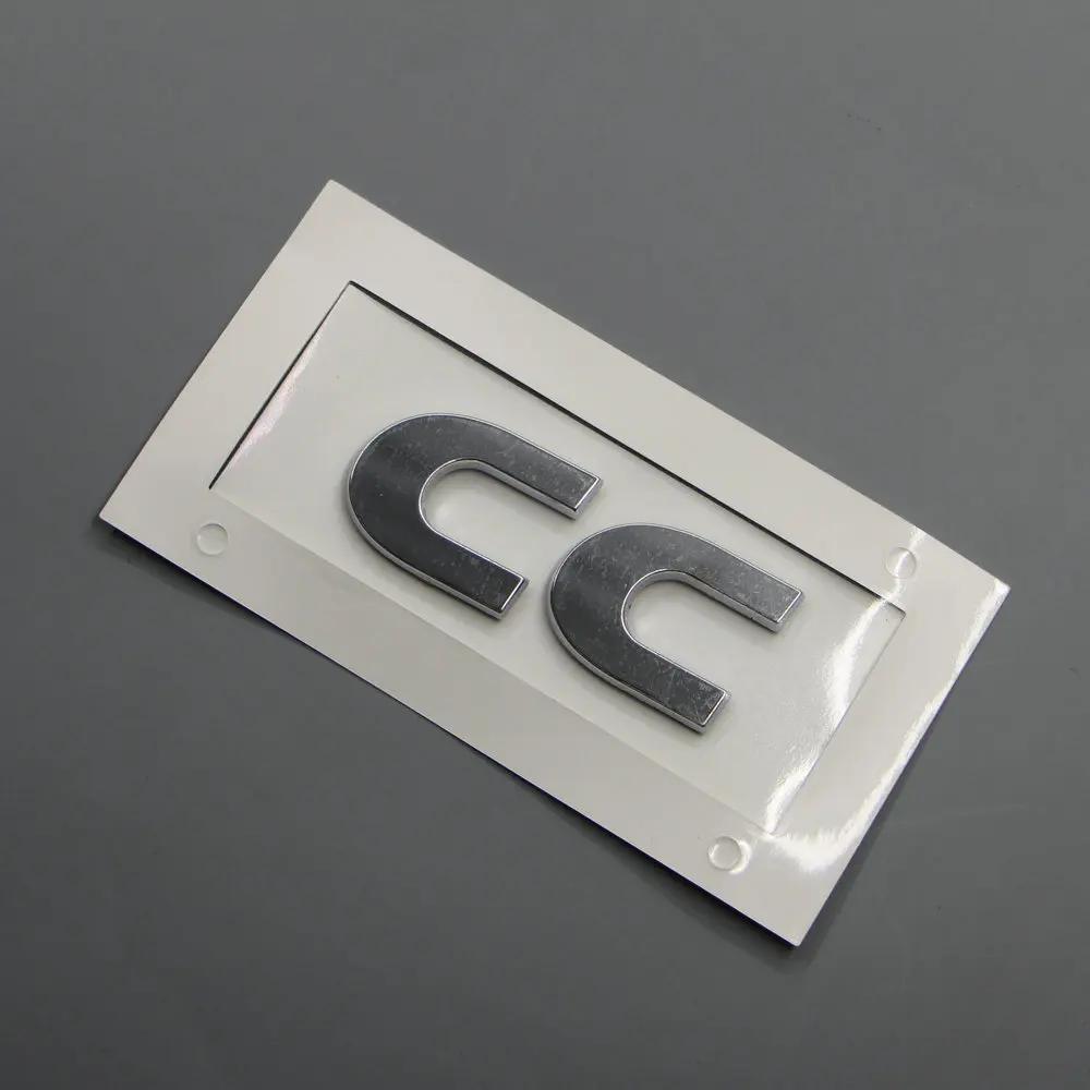 Apply to CC Trunk alphabet sticker ABS electroplated car logo Car 35D 853 687 | Автомобили и мотоциклы