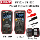 Мультиметр карманный, UNI-T, UT123, UT123D, NCV ACDC резистор напряжения