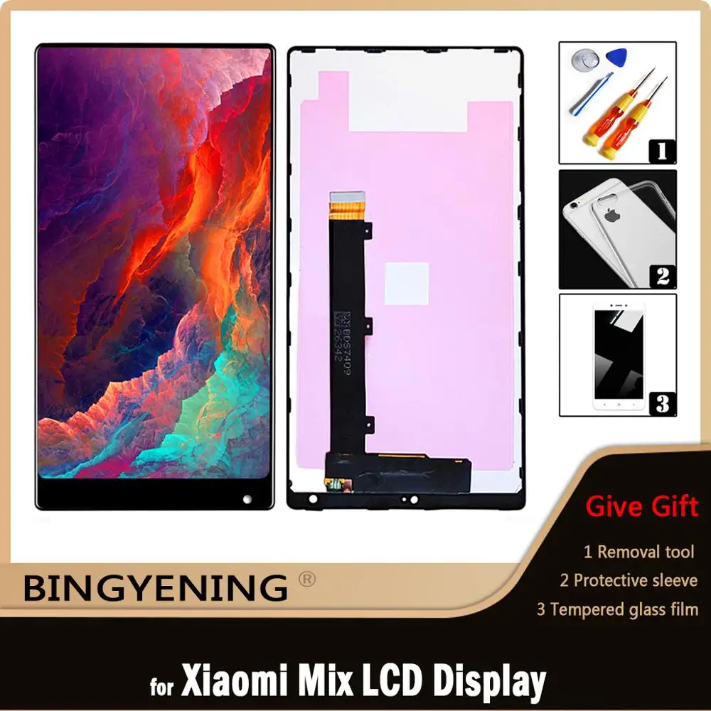Оригинальный ЖК-дисплей для Xiaomi Mi Mix сенсорный дигитайзер в сборе Pro 6 4 дюйма