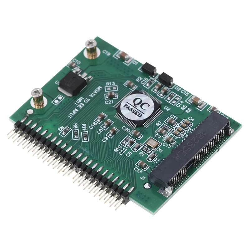 Адаптер mSATA SSD на 44Pin IDE адаптер конвертер карты для ноутбука|Компьютерные кабели и
