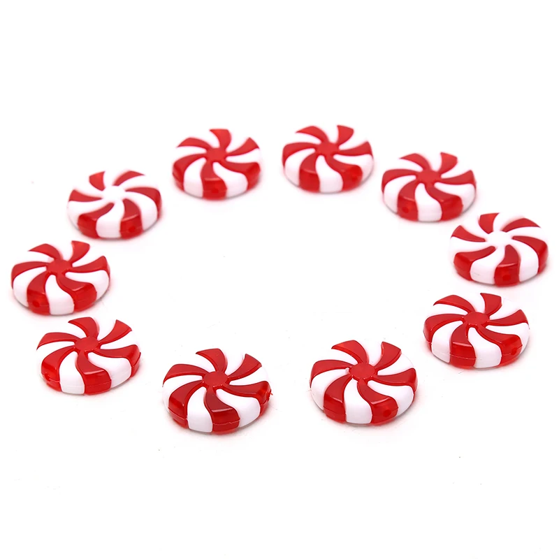 

10Pcs Fun Candy Pendant Christmas Tree Decoration Lollipop Doll DIY Decorations
