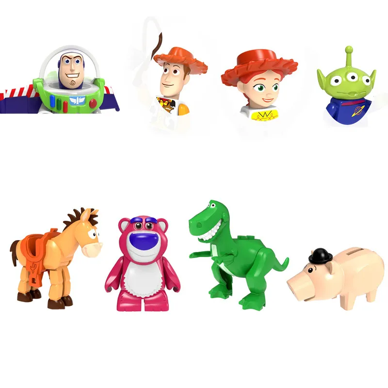 История игрушек фигурки Базз Лайтер Вуди форки гремлины чизмо Стич Джесси