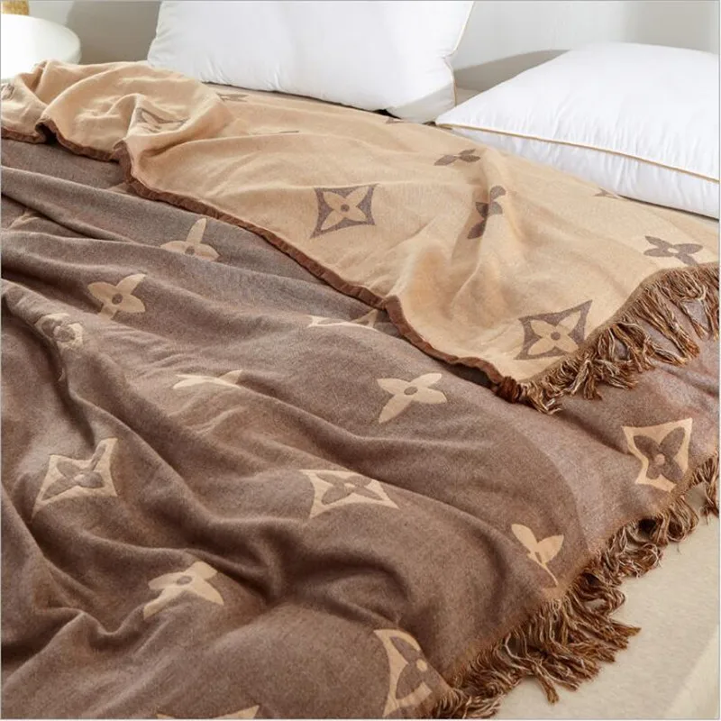 Плед муслиновый в скандинавском стиле 200x230 см | Мать и ребенок