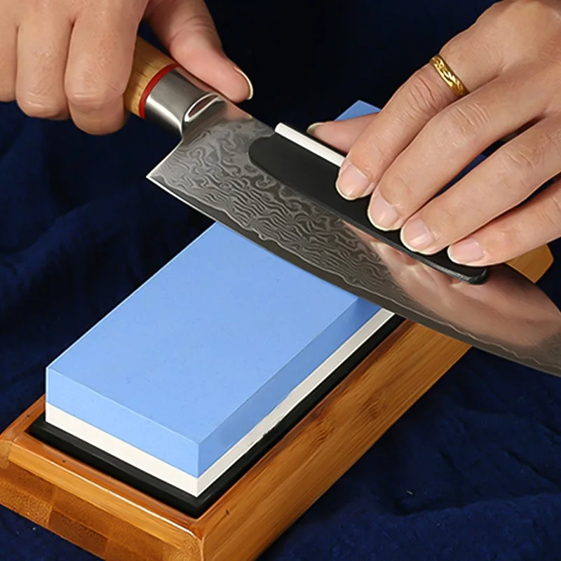 

Professional Knife Sharpener Whetstone Sharpening Stones grinding stone water stone kitchen Tool 2-IN-1 240 600 1000 3000 grit