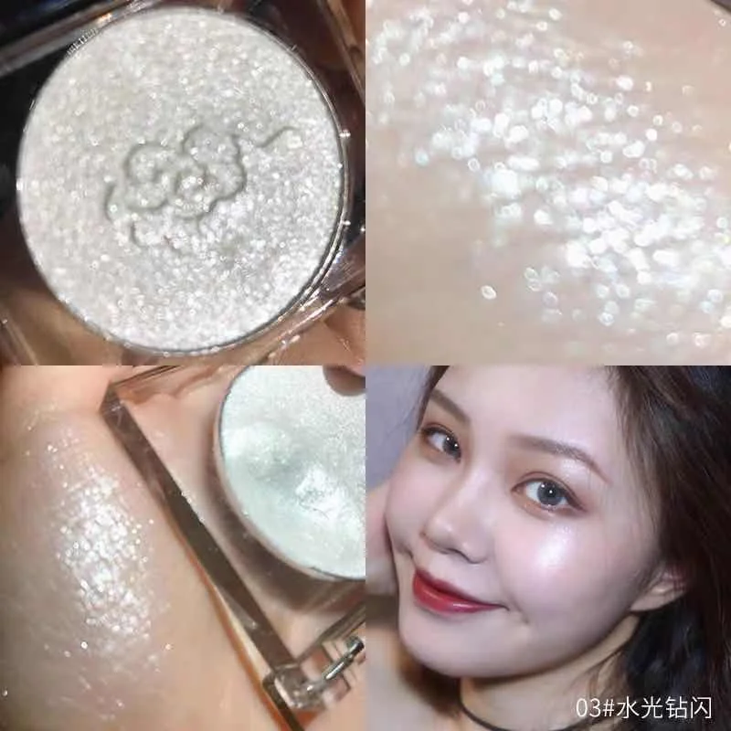 Новинка 2020 4 цвета хайлайтер палитра для лица макияж блеск контурного макияжа