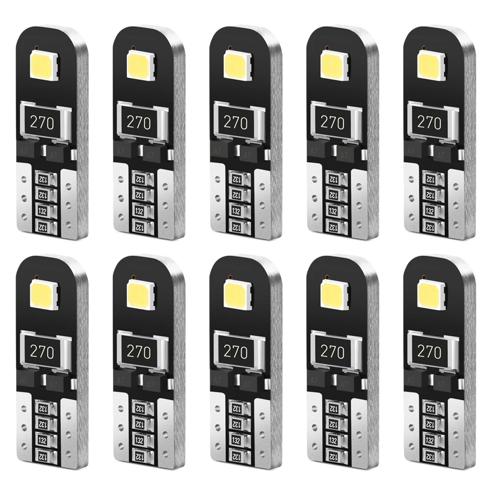 10x W5W T10 LED 168 Canbus лампа для Honda Civic 2018 2012 2006 2011 2008 автомобильный номерной знак