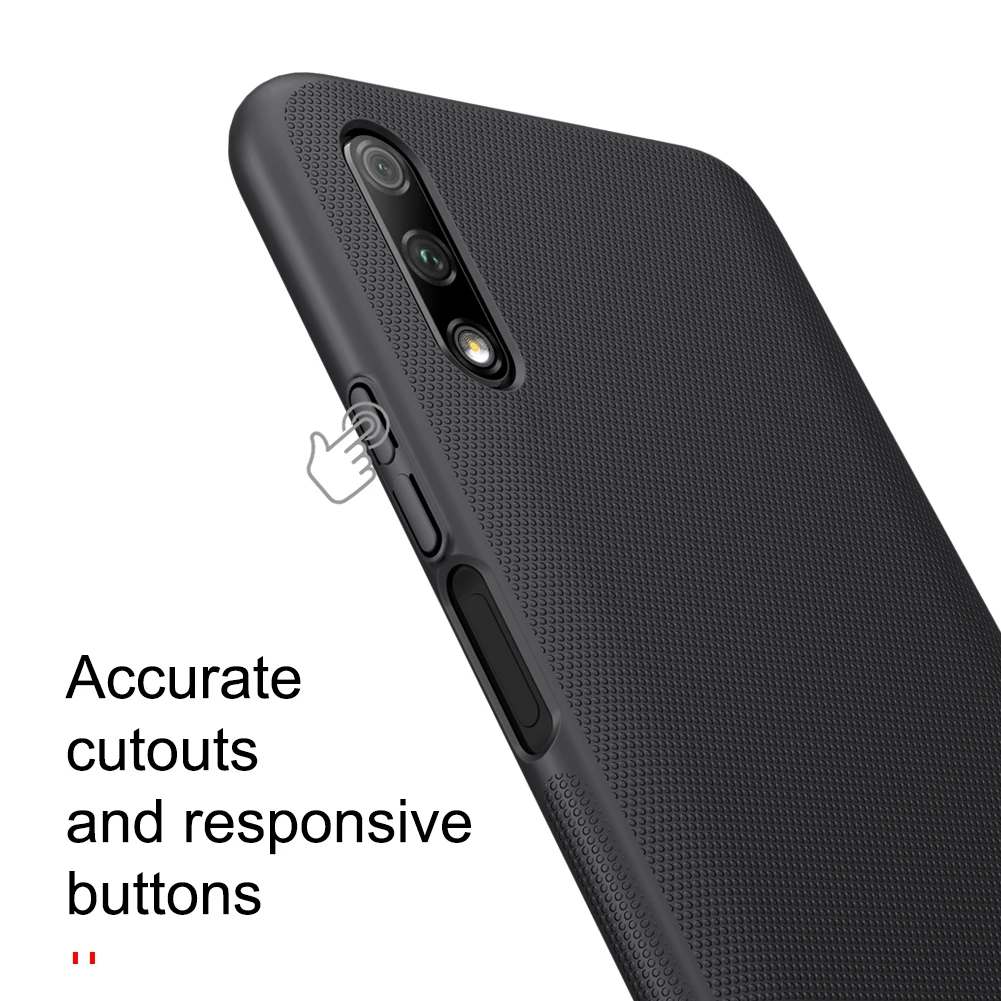 Матовый жесткая задняя крышка из ПК Nillkin для huawei Honor 9X Pro с защитой от отпечатков