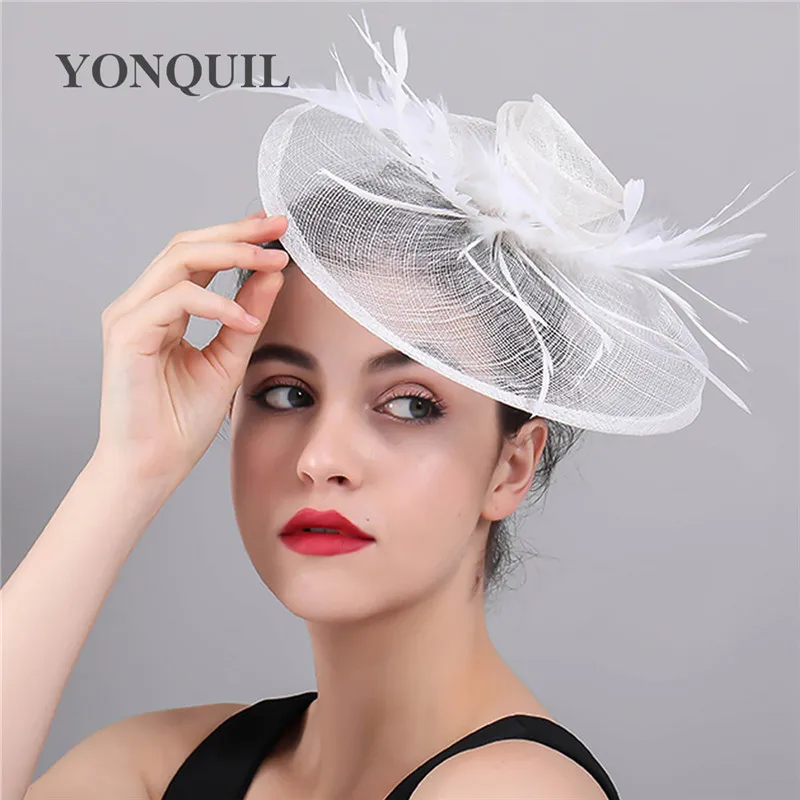 Женская шляпка из сетчатой ткани вечерние тная для невесты свадебный головной