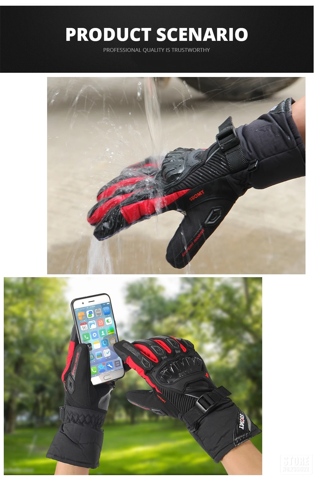 Мотоциклетные Перчатки Guantes, мотоциклетные перчатки для верховой езды, перчатки для заездов, дышащие мотоциклетные перчатки на полный палец,, водонепроницаемые, ветрозащитные, зимние