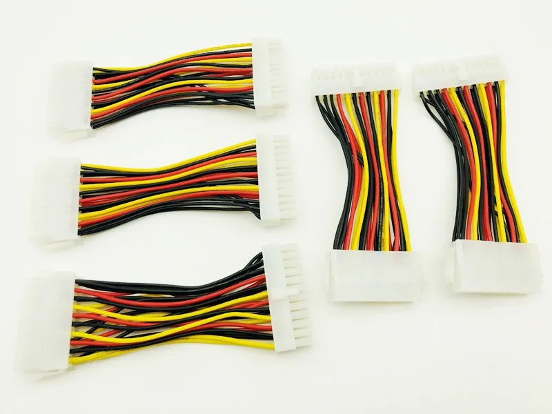 

5PCS 20P to 24P Power Cable 20 pin to 24 pin Motherboard Power Adapter Convert Cable Computer Accessories Computer Cables for PC