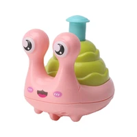 lovely car toy running snail easy to play plastic cartoon pull back vehicle toy for children gift