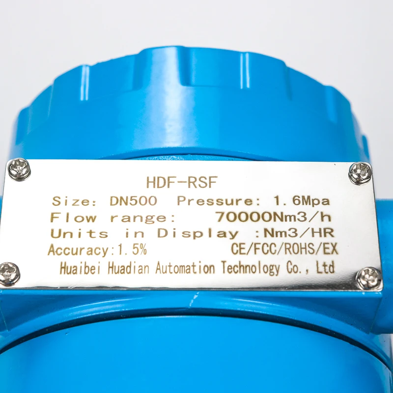 OEM фланец типа вихревой паровой расходомер импульсный 4 ~ 20мА RS-485 Hart Modbus для