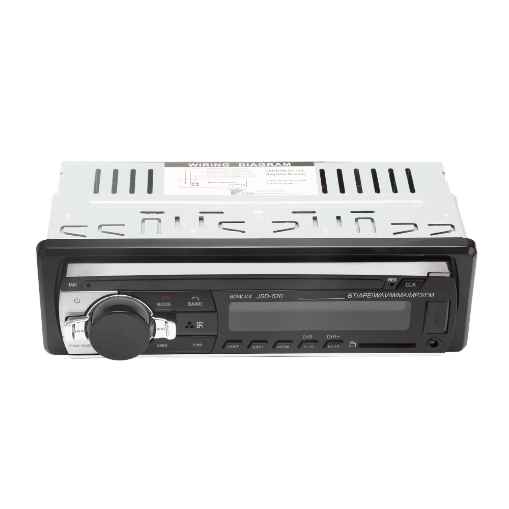 5 шт. 12 в Bluetooth автомобильный аудио стерео MP3 плеер радио JSD520 In dash с пультом