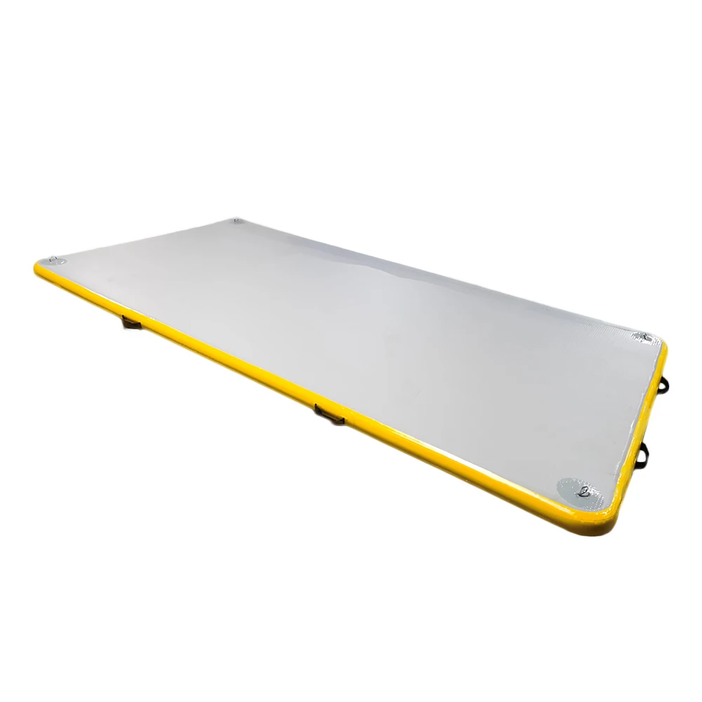 Прочный нескользящий поверхности надувной плавательный круг из лодка причал