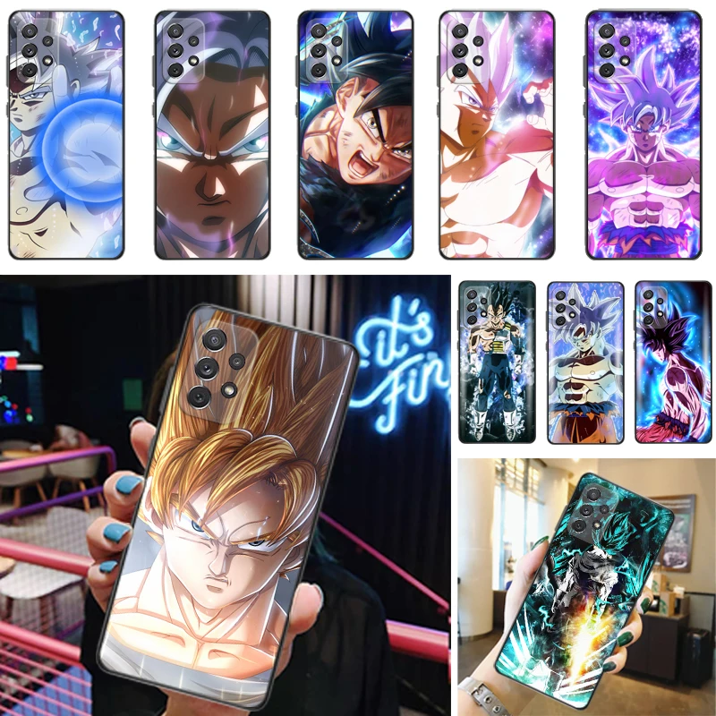 

Super Warrior Figure Dragon Anime Color Painting Phone Case For Samsung Galaxy A52 A72 4G 5G Soft TPU Back Cover Cases Coque