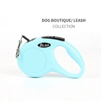 new pet traction rope automatic retractable dog chain series multi color leashes pet supplies accessories