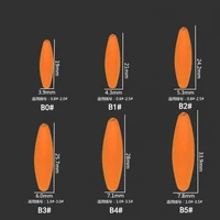 high quality 4060 packs fishing float seven star beans 0 5 orange olive night fishing float fishing tackle accessories a369