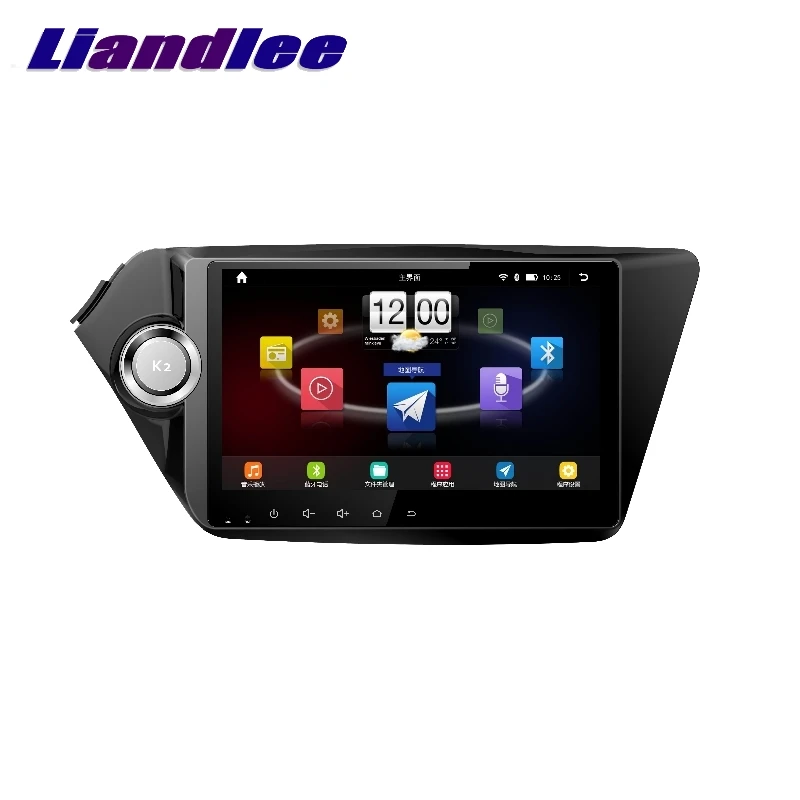 Для Kia Rio R K2 Pride 2011 ~ 2017 LiisLee Автомобильный мультимедийный ТВ DVD GPS аудио Hi Fi Радио