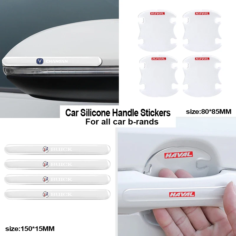 

8pcs Car Door Handle Sticker Strip for Lexus Is250 Is300h Nx300h Is200 Ct200h 200d Nx Ux Remote Rx400h Es 300h Car Accessories