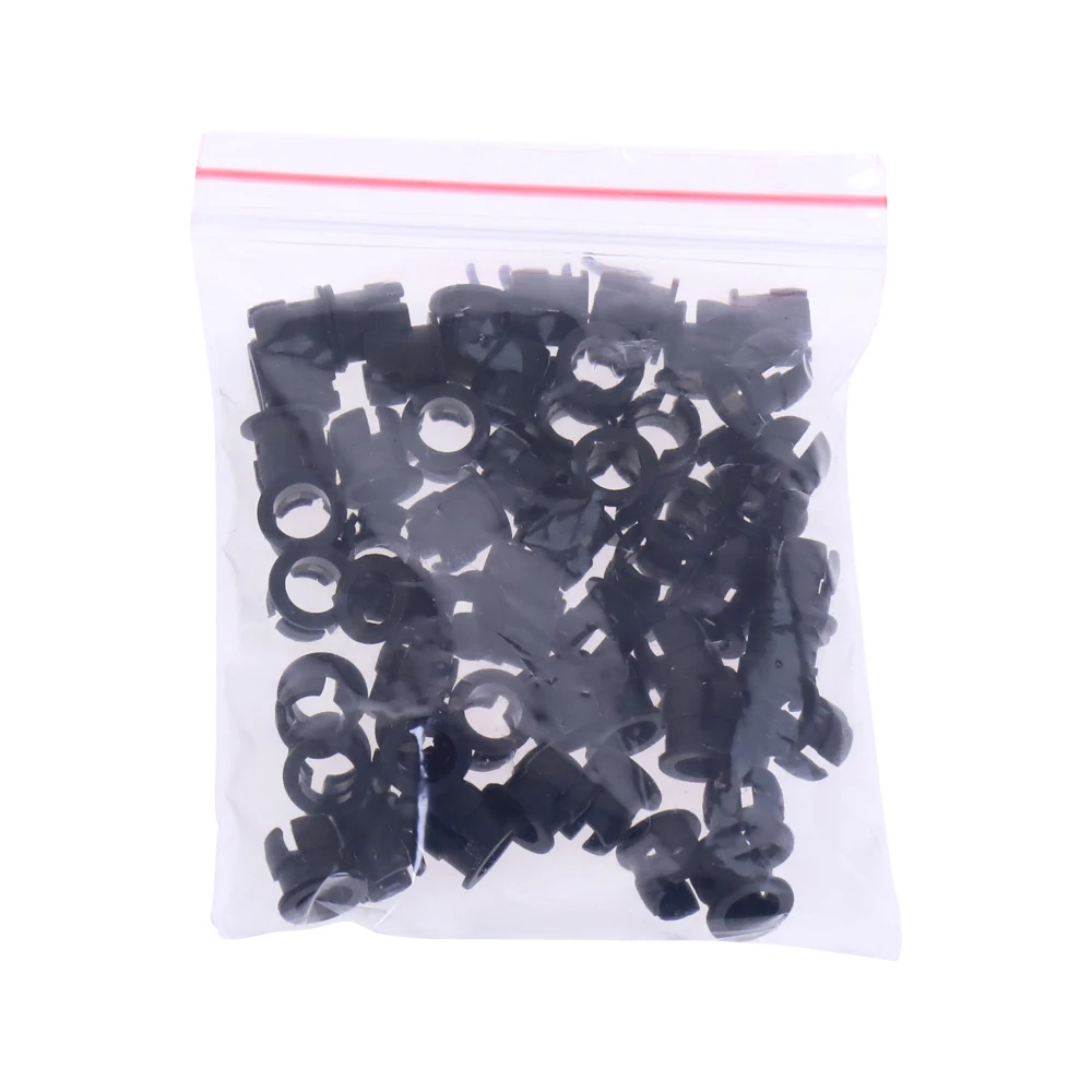 THGS 50 5 мм черный пластиковый держатель светодиода Чехол Зажим Дисплей