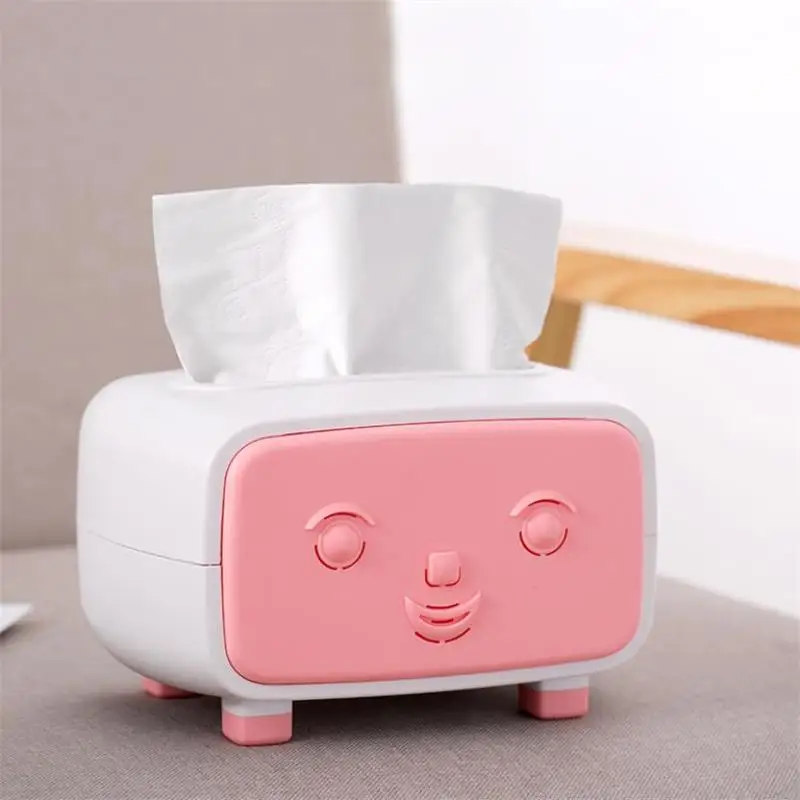 VIERUODIS пластиковая коробка для салфеток домашней кухни мультяшная хранения