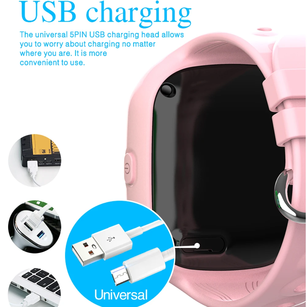 

4G Kids Smart Watch Video Call IP67 Waterproof GPS LBS WIFI Tracker SOS 680mAh Battery Children Smartwatch Phone Clock Call Back