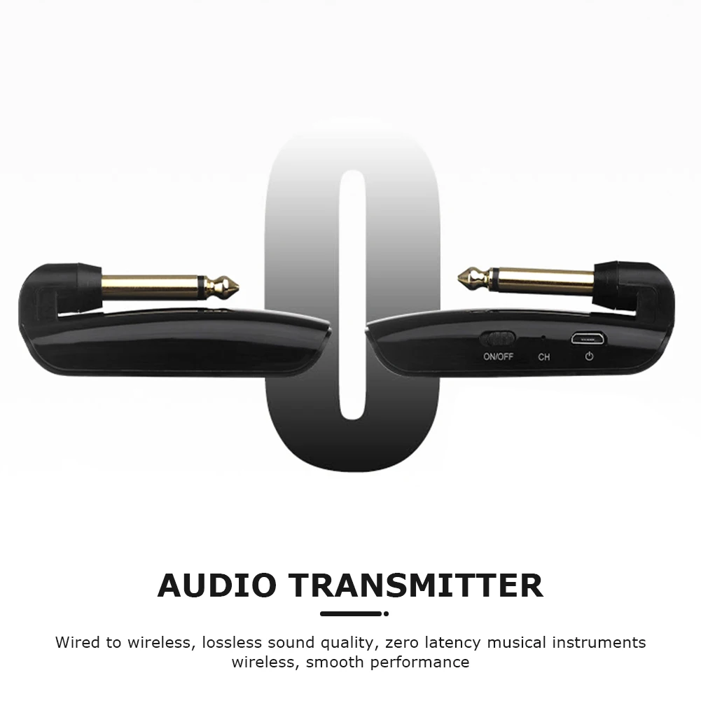 

Guitar Transmitter Receiver Audio Wireless System AU688-U Rechargeable Music Musical Enjoyable Instrument Supply