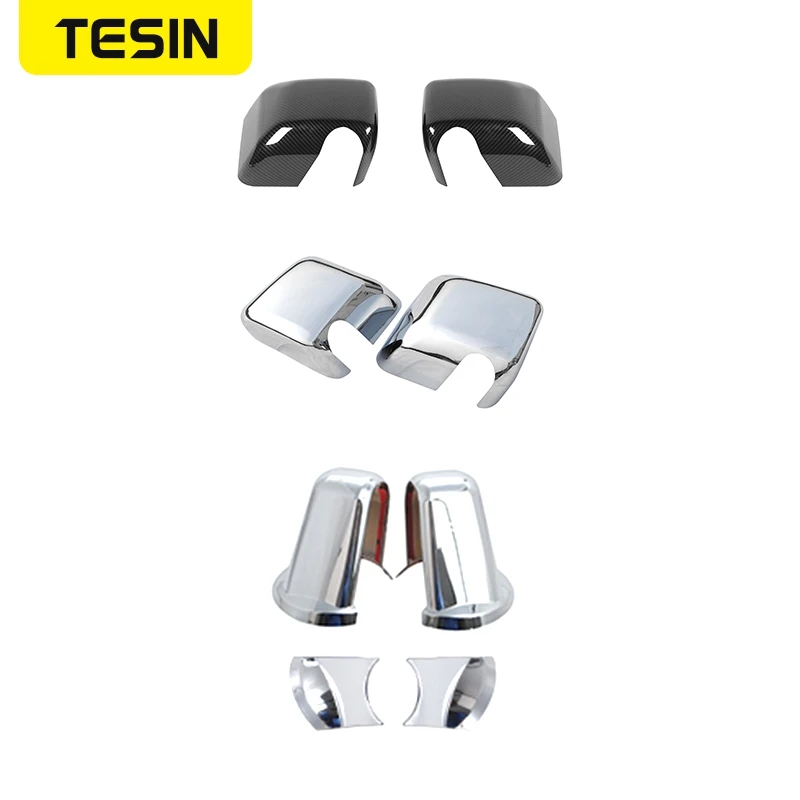 TESIN ABS автомобильное зеркало заднего вида оболочка украшение крышки наклейки для