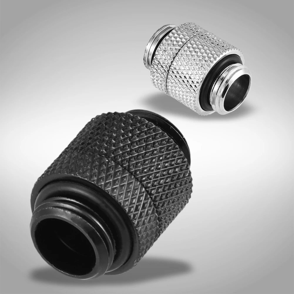 Латунный Соединитель с трубкой для водяного охлаждения компьютера вращением на