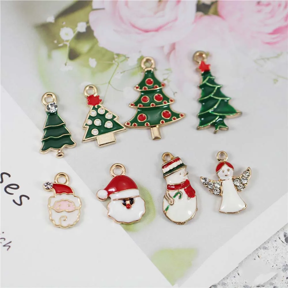 Оптовая продажа 19 шт. креативные рождественские подвесные украшения DIY