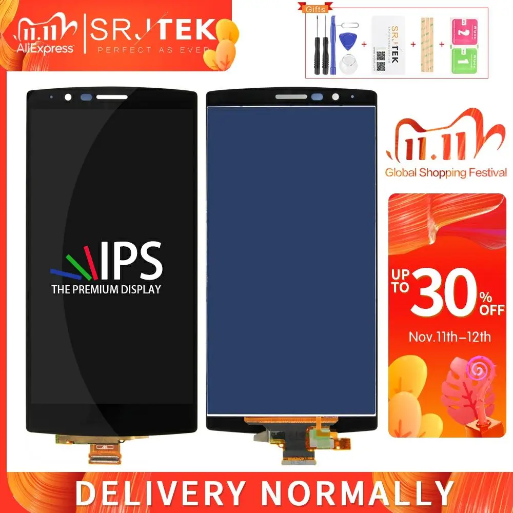ЖК дисплей для LG G4 H815 H810 сенсорная панель экран дигитайзеры Сенсорное стекло