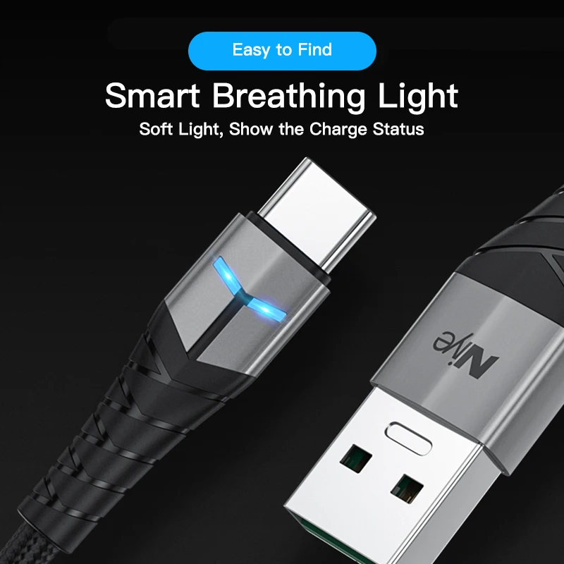 USB Type C кабель для быстрой зарядки 5A QC 5 0 Samsung galaxy note Huawei LG Xiaomi Redmi зарядное