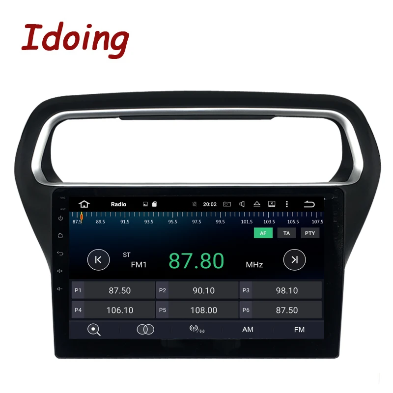 Idoing 10 1 &quotPX5 2Din автомобильный Android 9 0 радио мультимедиа GPS плеер для FORD ESCORT 4G + 32G 8Core